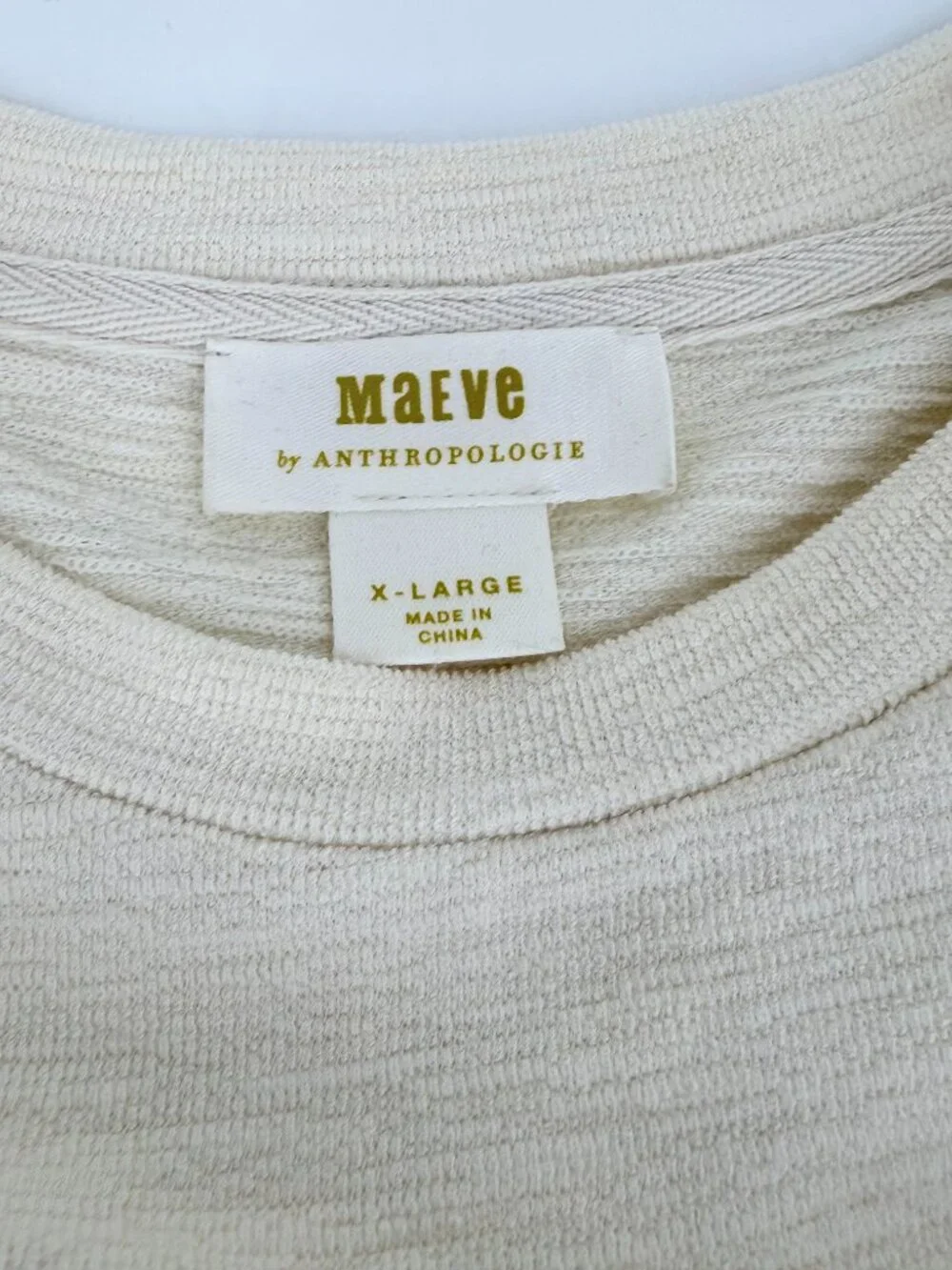 Anthropologie Maeve Romantic Puff Sleeve Top 🤍 Swiss Dot XL